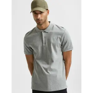 Poloshirt met korte mouwen Selected Paris image-3