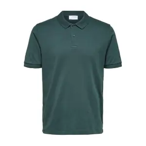 Poloshirt met korte mouwen Selected Paris image-3