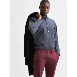 Shirt Selected Michigan manches longues slim image-1