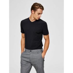 T-shirt Selected manches courtes Col V Newpima image-1