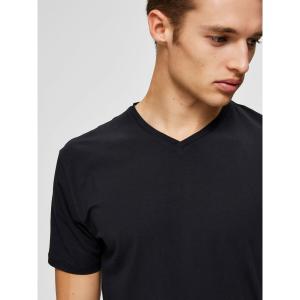 T-shirt Selected manches courtes Col V Newpima image-4