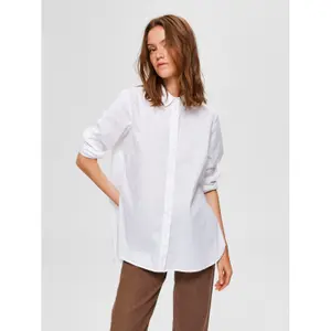 Damen-Langarmshirt Selected Ori side zip image-1