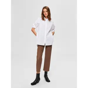 Damen-Langarmshirt Selected Ori side zip image-2