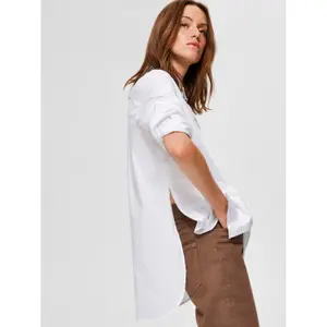 Damen-Langarmshirt Selected Ori side zip image-4