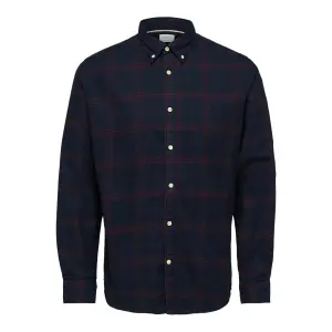Shirt Selected flannel manches longues slim image-0