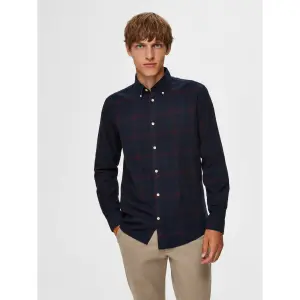 Shirt Selected flannel manches longues slim image-1