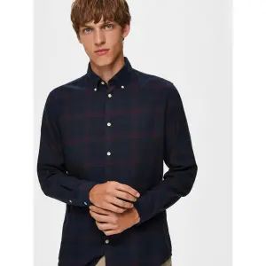 Shirt Selected flannel manches longues slim image-4