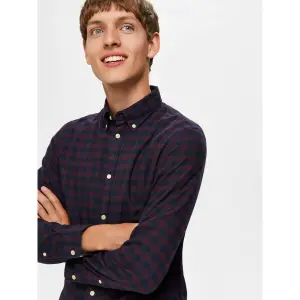 Shirt Selected flannel manches longues slim image-5