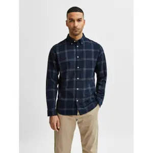 Shirt Selected flannel manches longues slim image-2