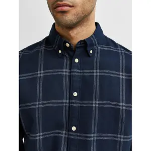Shirt Selected flannel manches longues slim image-1
