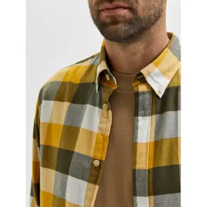 Langarmhemd Selected slim Flannel image-1