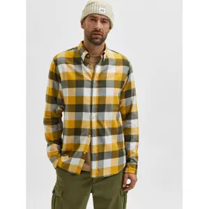 Langarmhemd Selected slim Flannel image-3