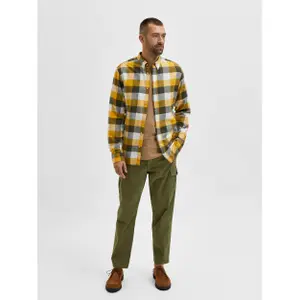 Langarmhemd Selected slim Flannel image-4