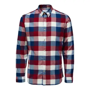 Langarmhemd Selected slim Flannel image-0