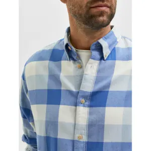 Langarmhemd Selected slim Flannel image-4