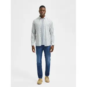 Langarmhemd Selected slim Flannel image-3