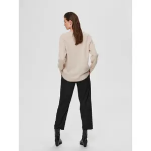 Women's round neck sweater Selected Lulu image-2