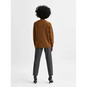 Damen-Rundhals-Pullover Selected Lulu image-3