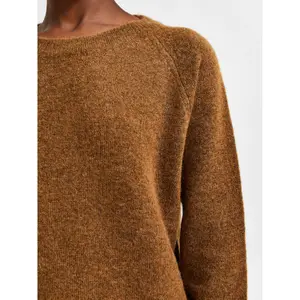 Damen-Rundhals-Pullover Selected Lulu image-5