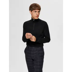 Cardigan Selected Berg half zip image-1