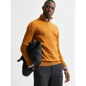 Cardigan Selected Berg half zip image-2