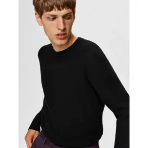 Pullover Selected cornelius structure col rond image-5