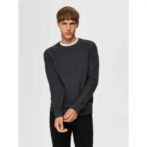 Sweater Selected cornelius structure col rond image-1
