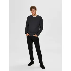 Sweater Selected cornelius structure col rond image-2