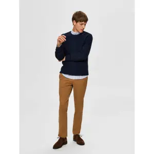 Sweater Selected cornelius structure col rond image-2