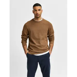 Sweater Selected cornelius structure col rond image-1