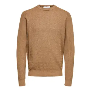 Sweater Selected cornelius structure col rond image-0