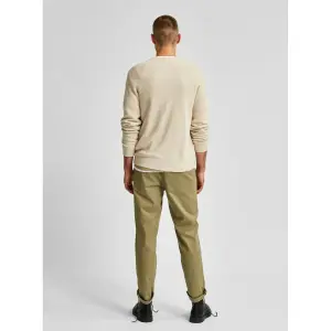 Pullover Selected cornelius structure col rond image-4