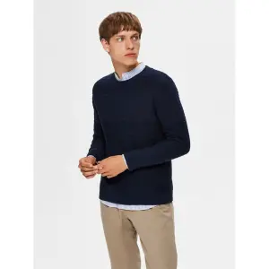 Pullover Selected Conrad col rond image-1