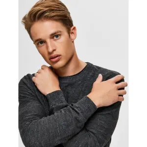 Sweater Selected Buddy col rond image-5