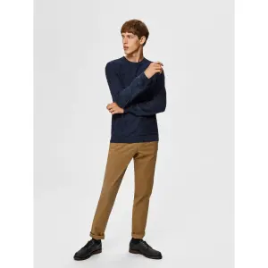 Sweater Selected Buddy col rond image-1
