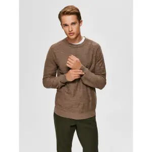 Sweater Selected Buddy col rond image-2