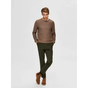 Sweater Selected Buddy col rond image-1