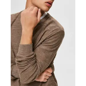 Sweater Selected Buddy col rond image-5