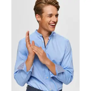 Shirt Selected Mark manches longues slim china image-4