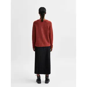 Women's v-neck cardigan Selected Lulu image-3