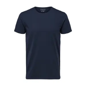 Lots de 3 T-shirts Selected manches courtes Col rond Newpima image-0