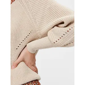 Damen-Pullover mit V-Ausschnitt Selected Emmy image-5