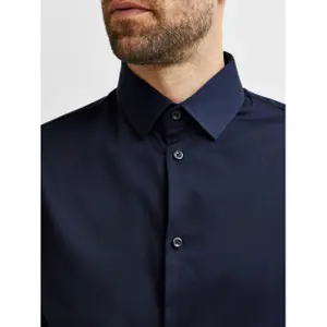 Shirt Selected Flex-park manches longues slim image-3