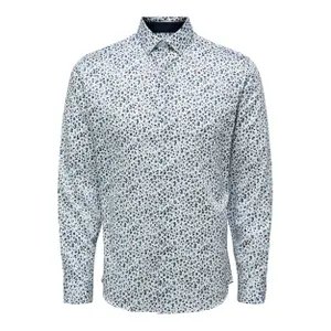 Long sleeve shirt Selected slim Flex-park image-0