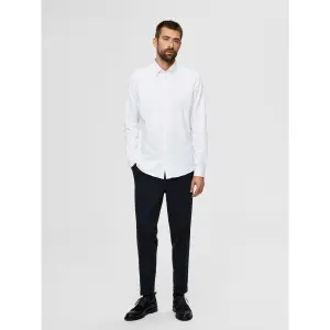Overhemd Selected Oliver manches longues slim knit flex image-2