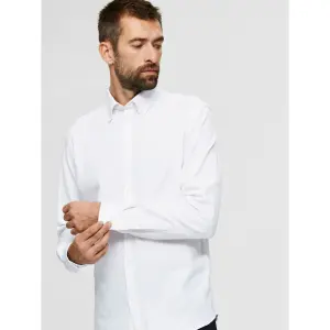 Overhemd Selected Oliver manches longues slim knit flex image-4