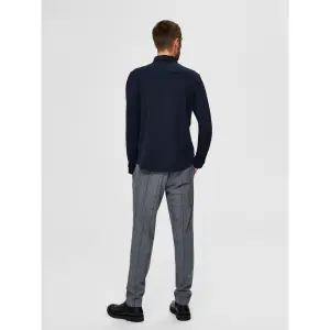 Shirt Selected Oliver manches longues slim knit flex image-4