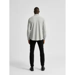Overhemd Selected Oliver manches longues slim knit flex image-4