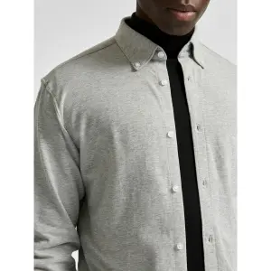 Overhemd Selected Oliver manches longues slim knit flex image-5