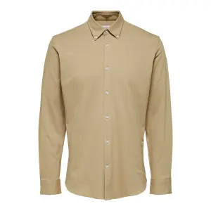 Overhemd Selected Oliver manches longues slim knit flex image-0